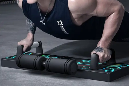Rutschfeste und stoßdämpfende Griffe für Fitnessgeräte